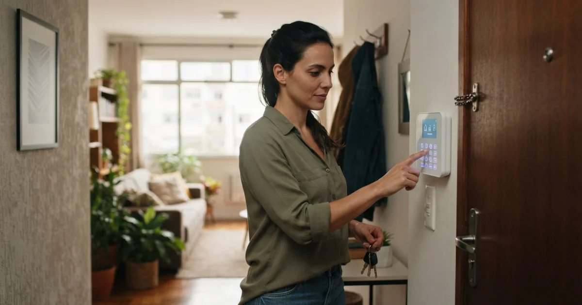 Alarme para apartamento: o que muda em comparação com uma casa