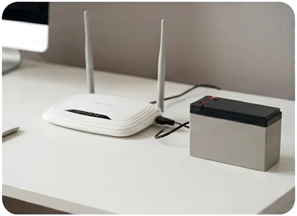 Cuidados com internet, energia e manutenção