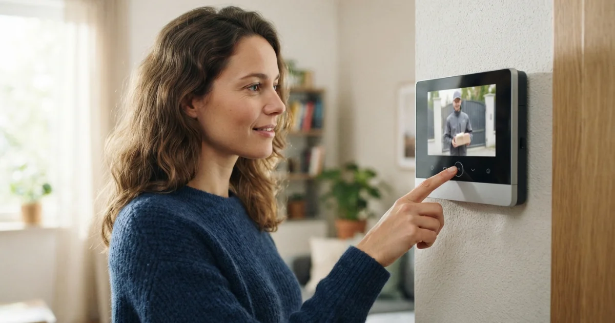 Videoporteiro ou interfone com câmera: o que muda na prática