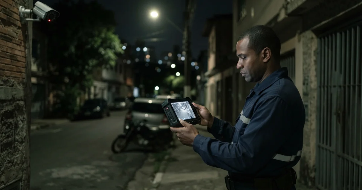 Visão noturna em câmera de segurança: infravermelho, luz e limitações